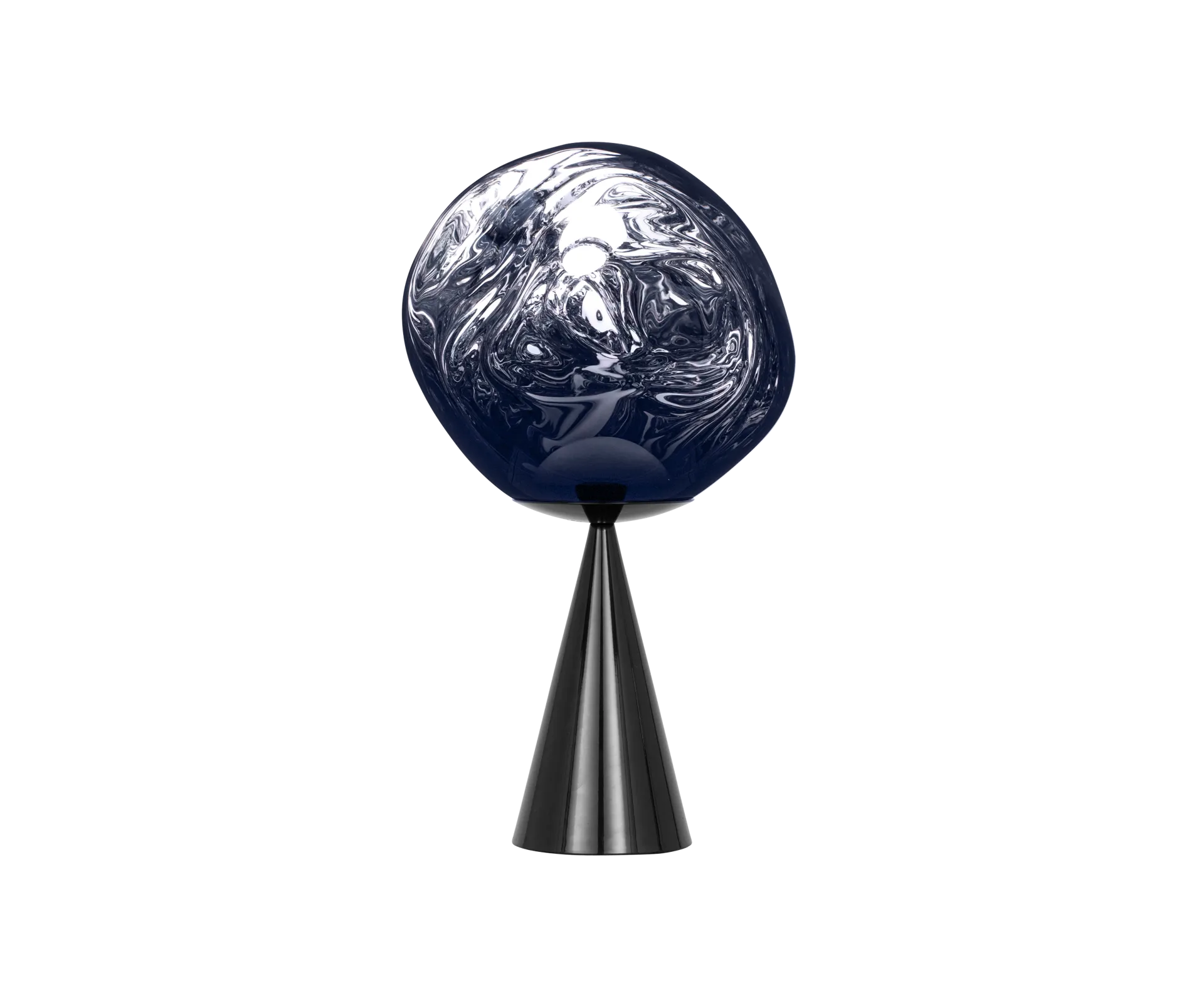 Melt Cone fat bordslampa LED 46,5 cm, Smoke Tom Dixon