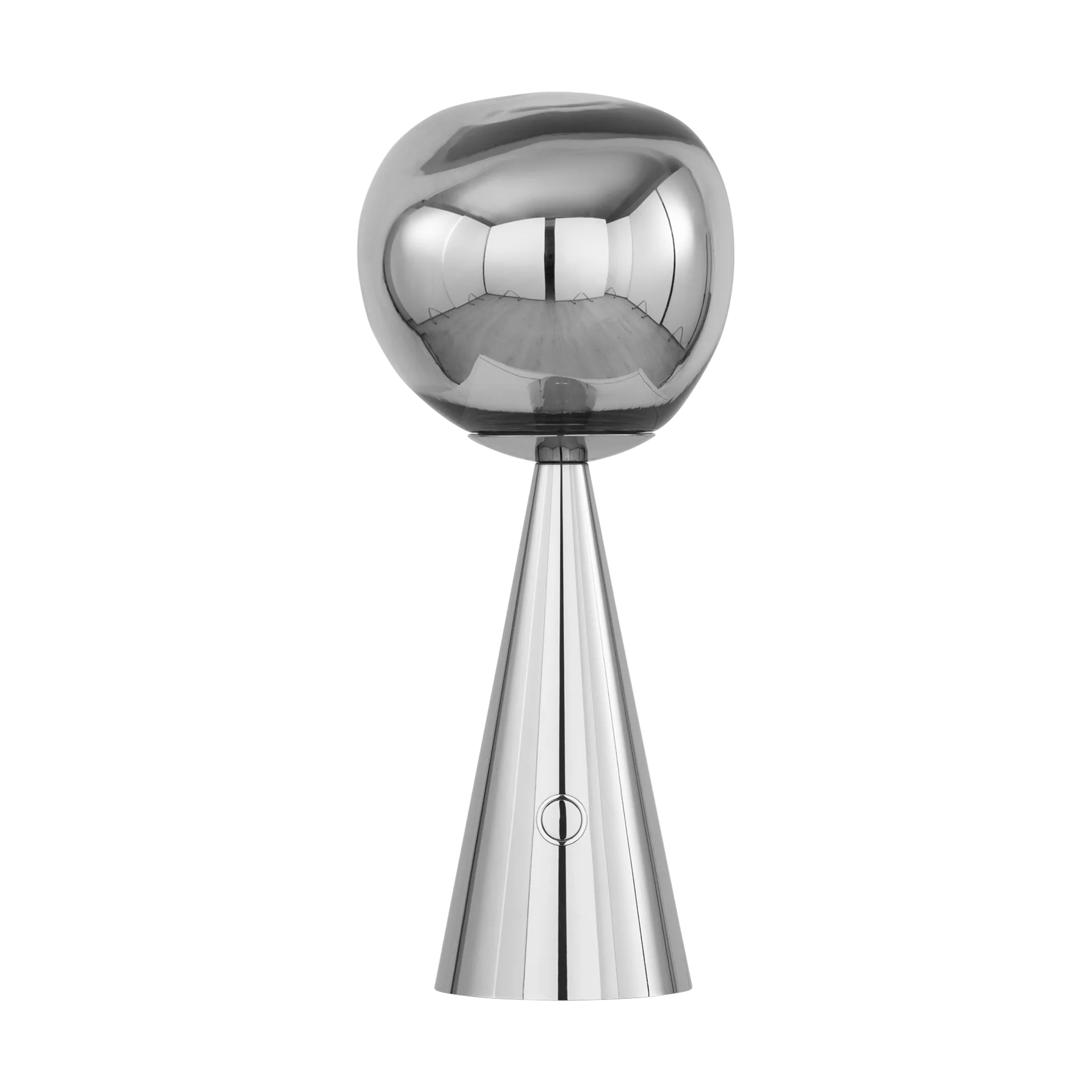 Melt Portable LED Tischleuchte 28,5cm, Silver Tom Dixon