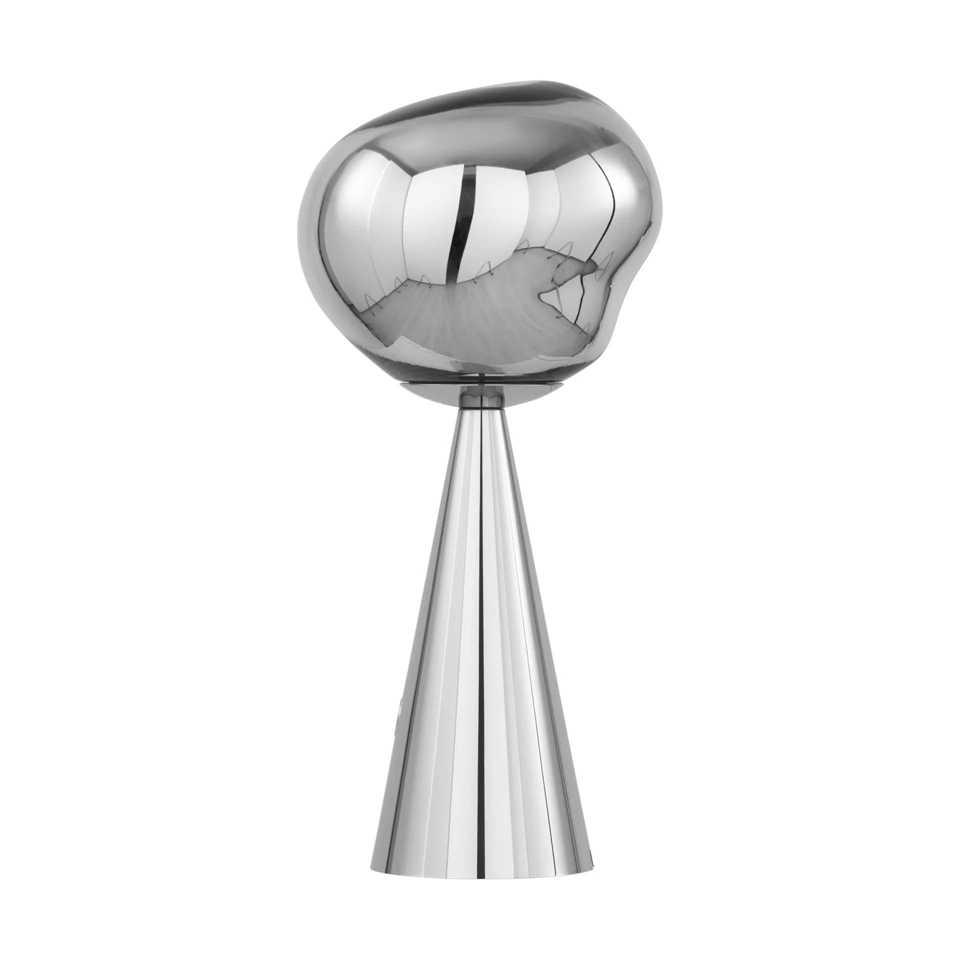Melt Portable LED Tischleuchte 28,5cm, Silver Tom Dixon