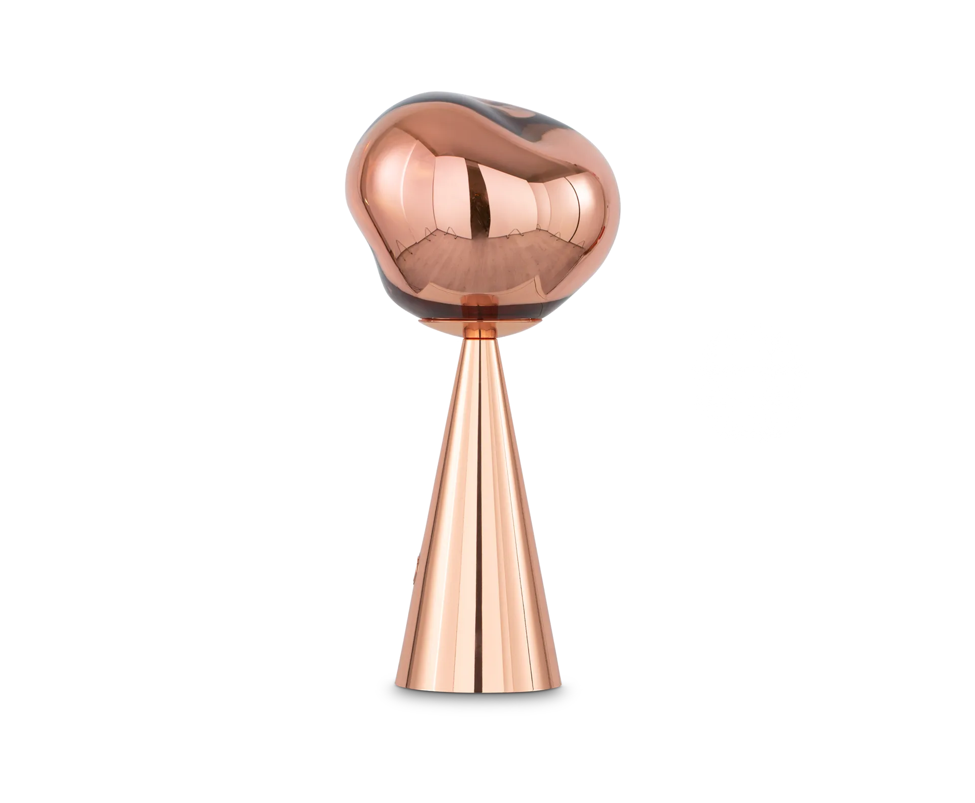 Melt Portable table lamp, Copper Tom Dixon