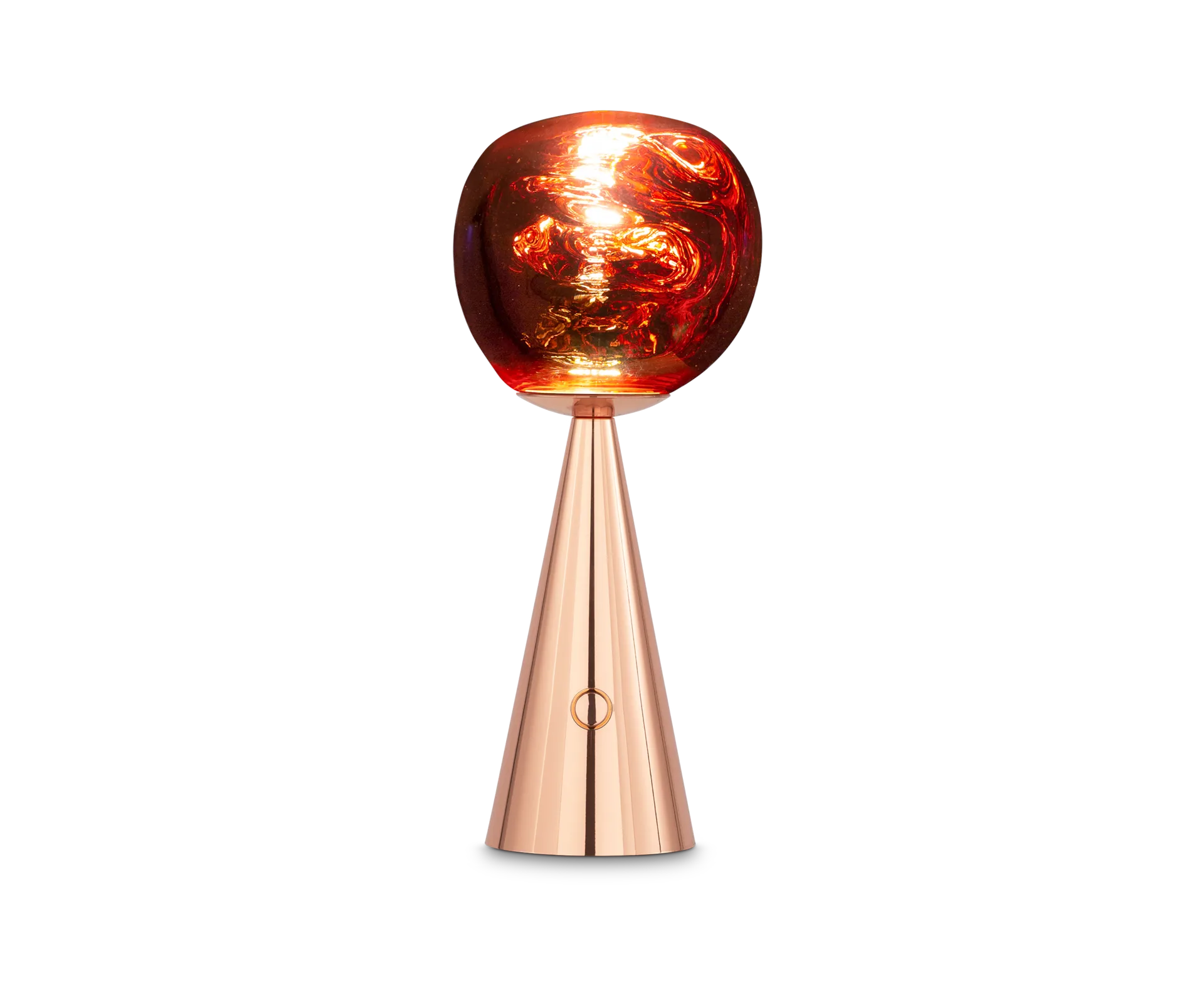 Melt Portable table lamp, Copper Tom Dixon