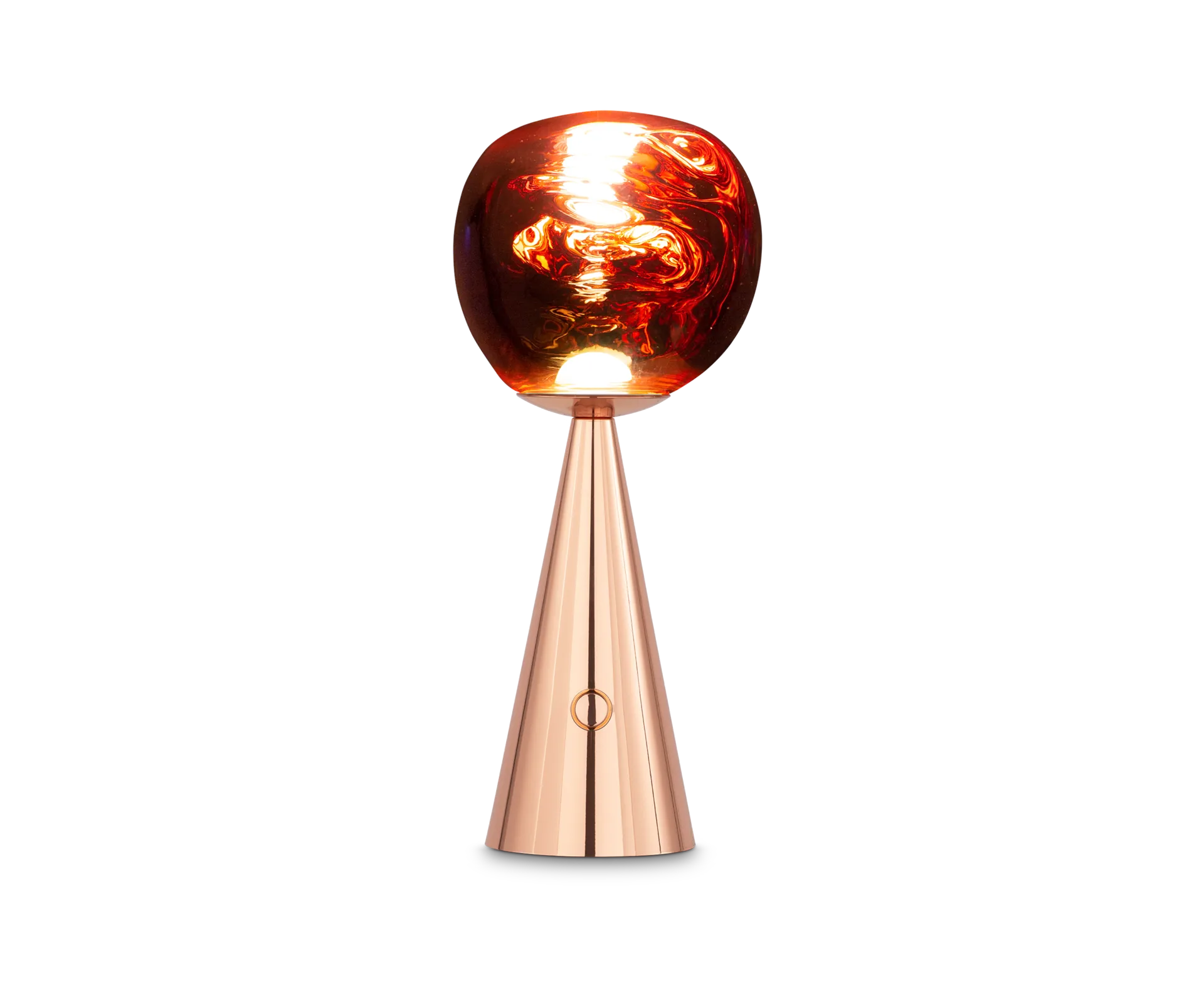 Melt Portable table lamp, Copper Tom Dixon