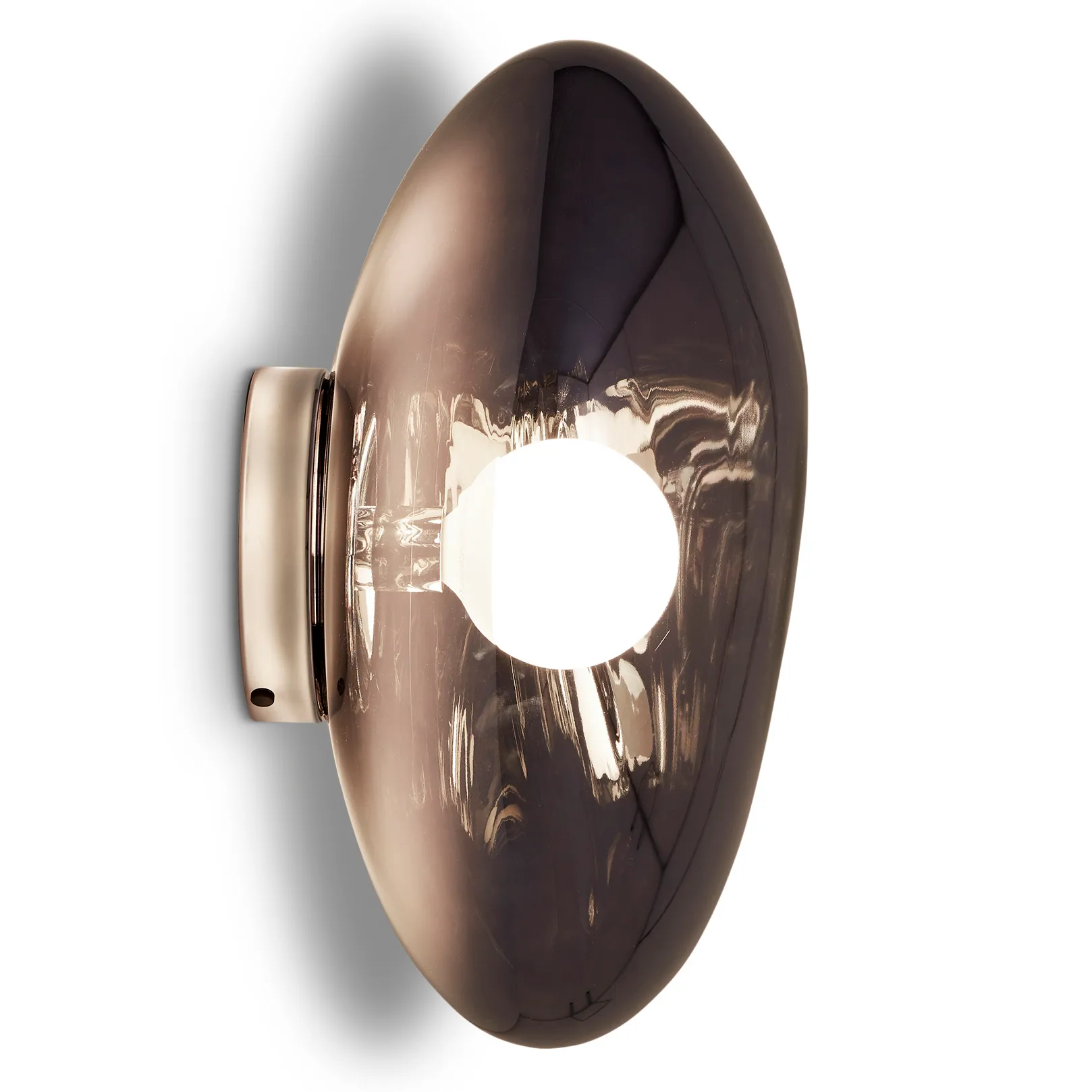 Melt Surface wall/ ceiling lamp LED, Smoke Tom Dixon