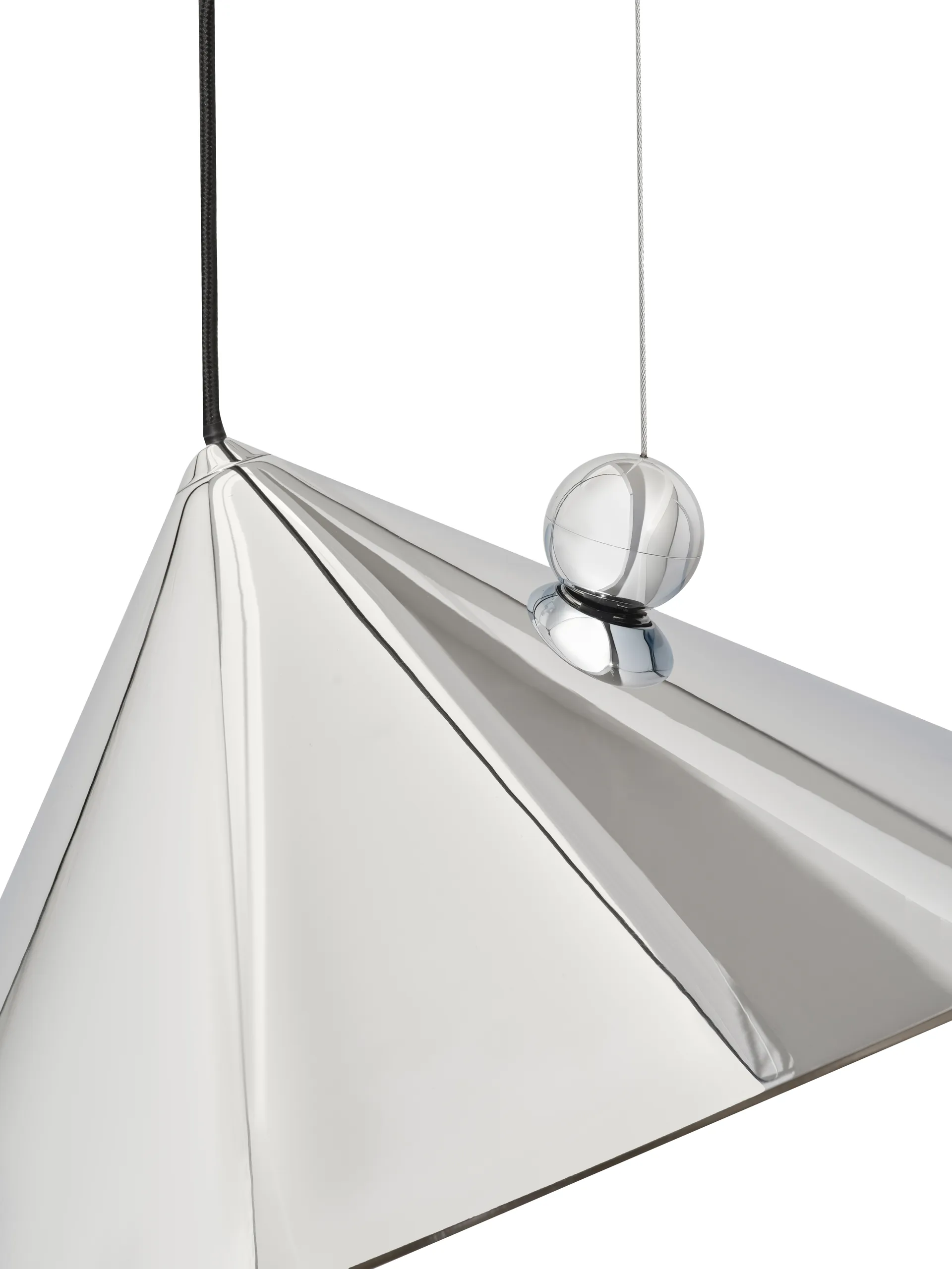 Pose pendant lamp, Silver, Ø43x30 cm Tom Dixon