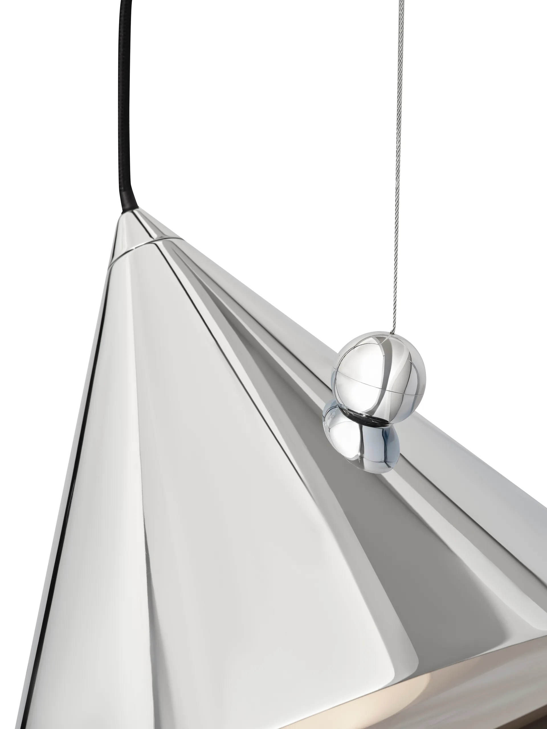Pose pendel, Silver, Ø25x24,5 cm Tom Dixon