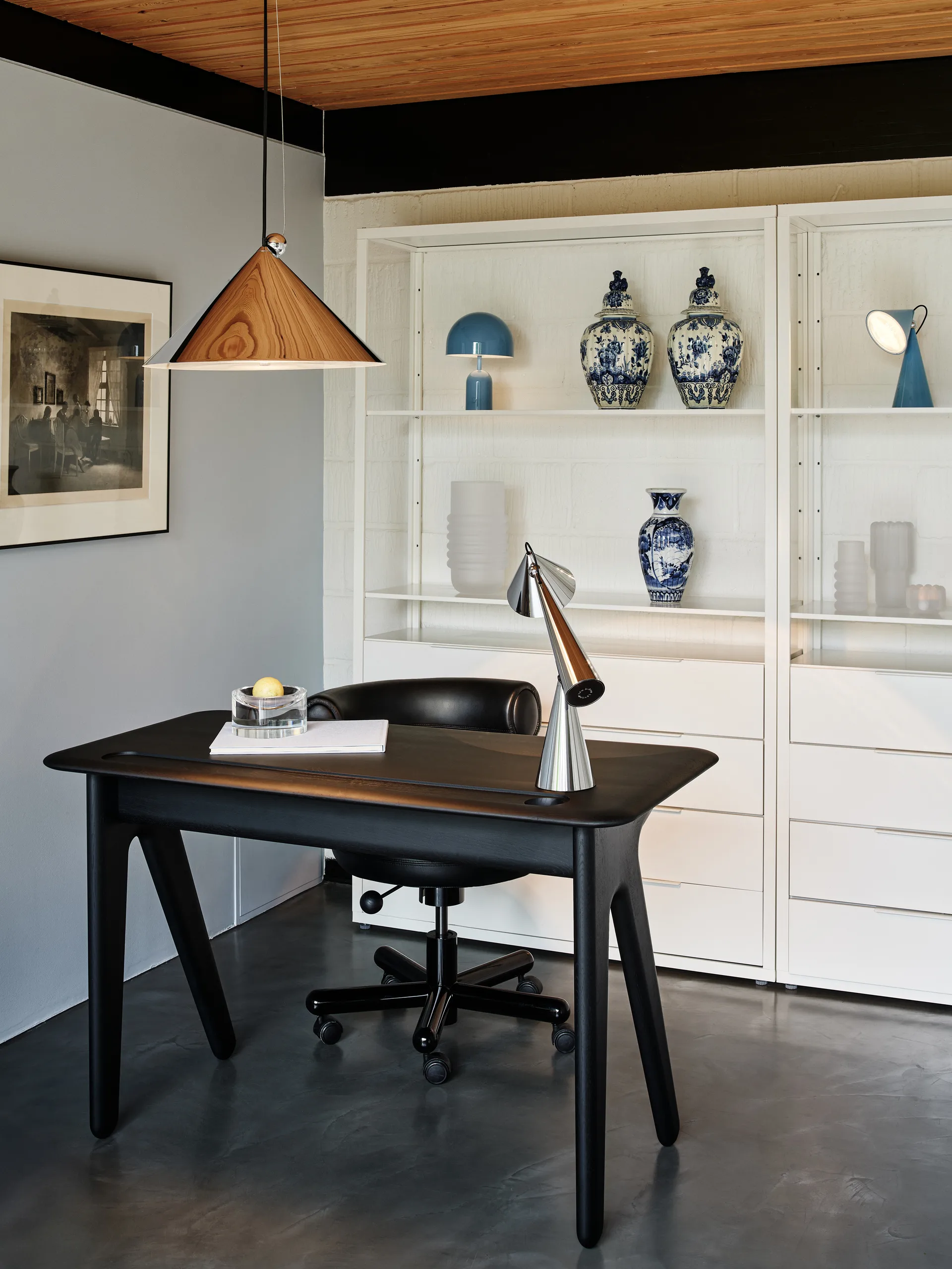 Pose Pendelleuchte, Silver, Ø43x30 cm Tom Dixon