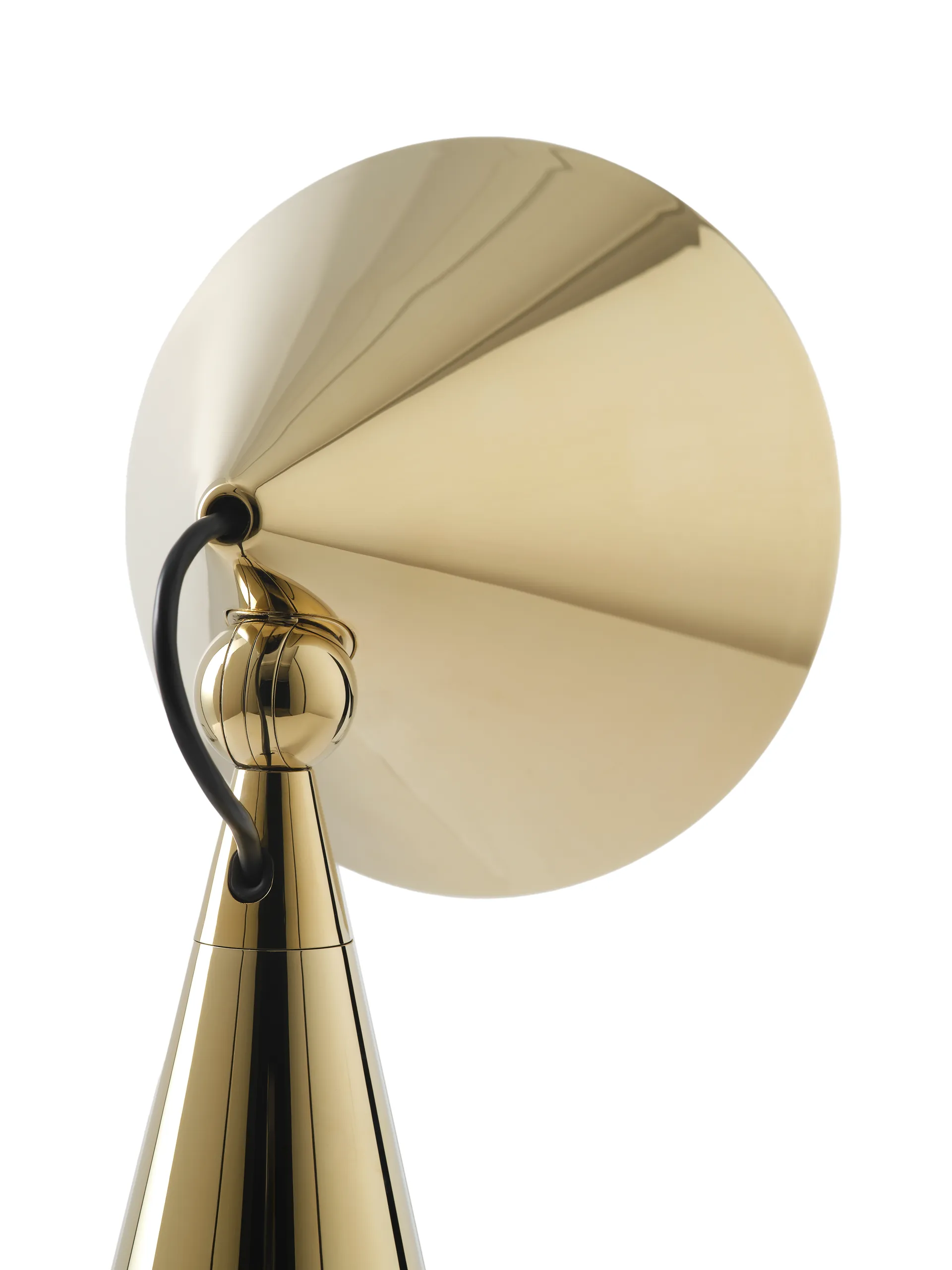 Pose Portabel LED bordslampa, Gold Tom Dixon