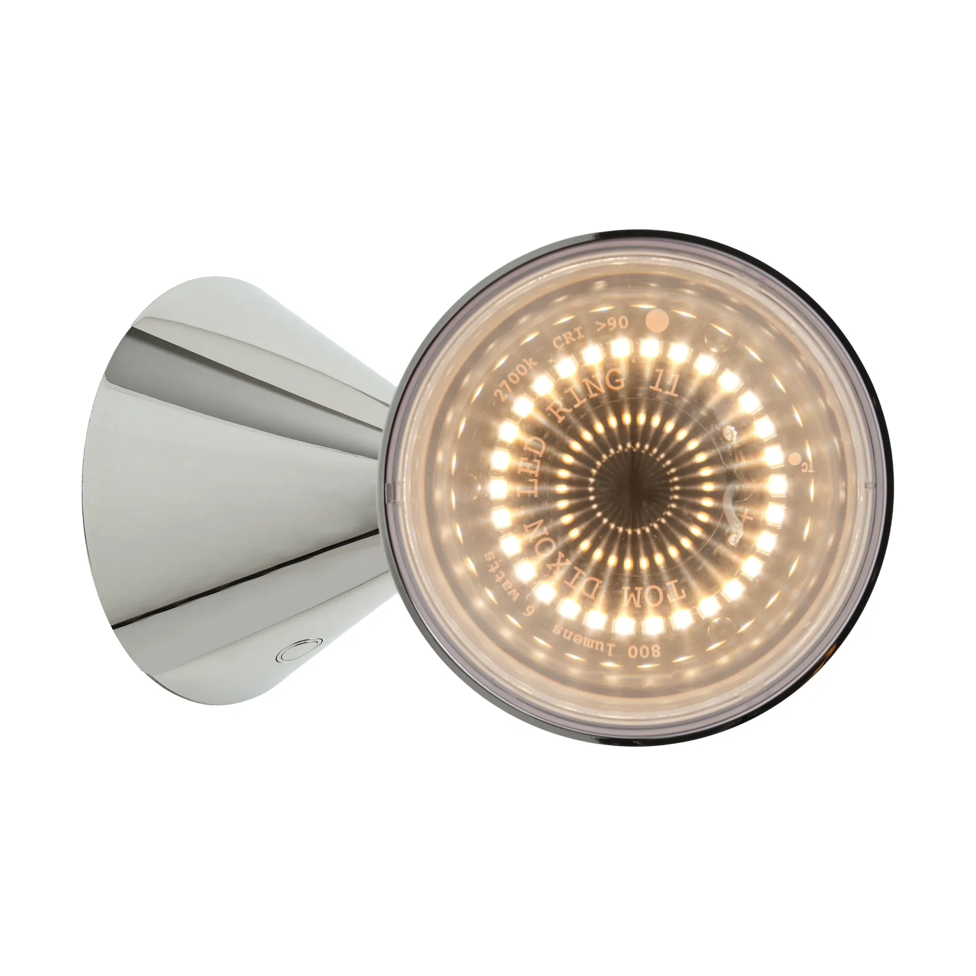 Pose Surface wall lamp, Silver Tom Dixon