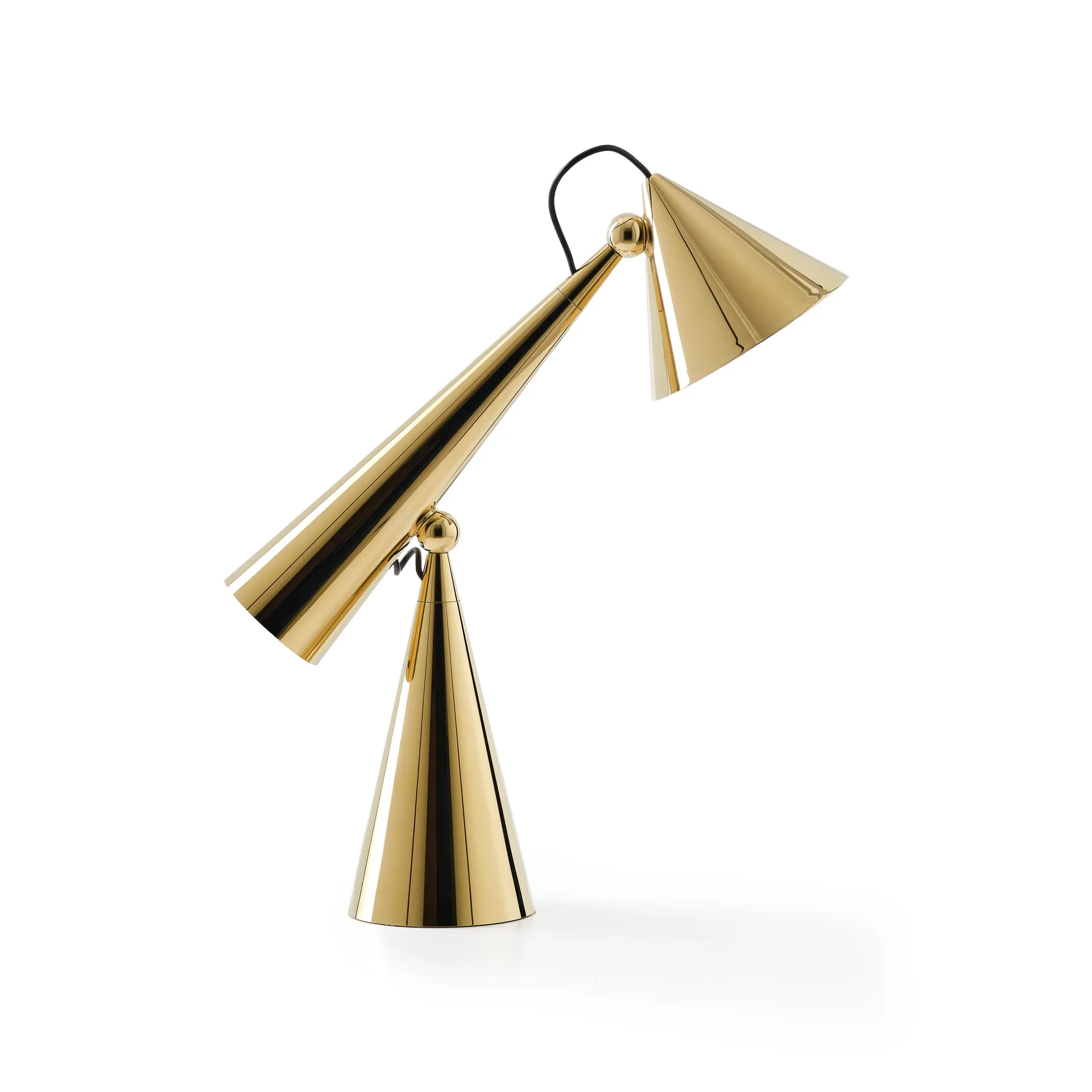 Pose Task LED table lamp, Gold Tom Dixon