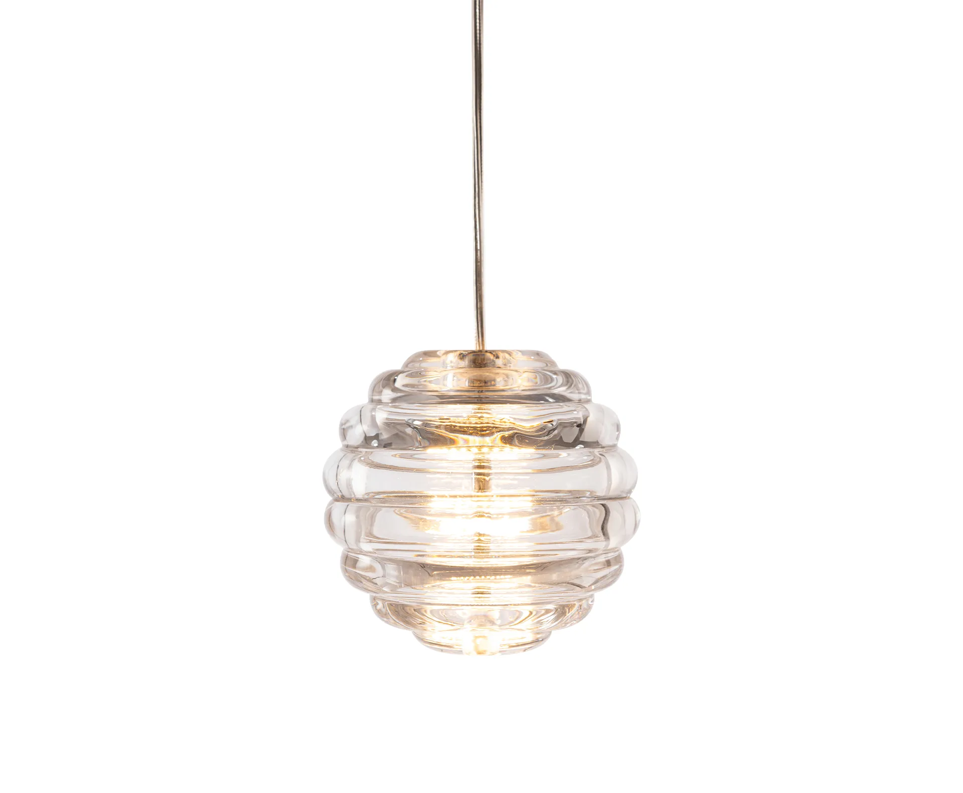 Press Sphere mini Pendelleuchte LED Ø14,5 cm, Clear Tom Dixon