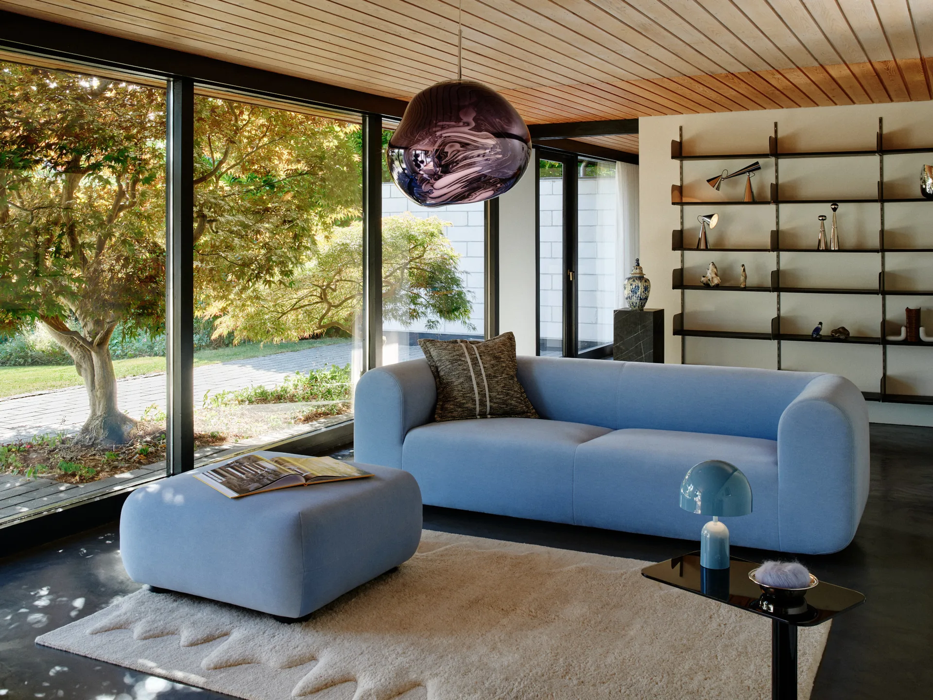 Wobble matta, Natural, 170x240 cm Tom Dixon