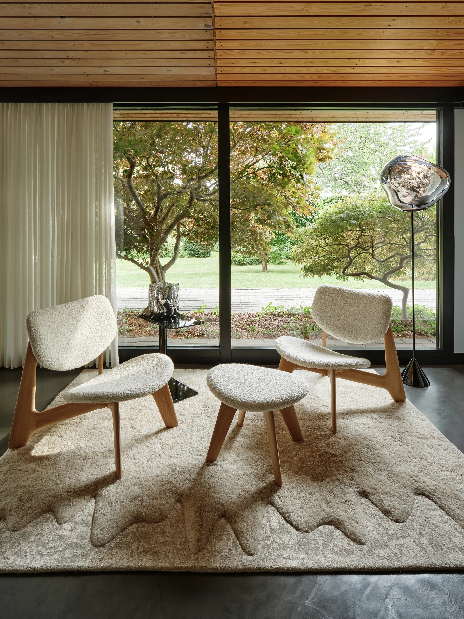 Wobble Teppich, Natural, 170x240 cm Tom Dixon