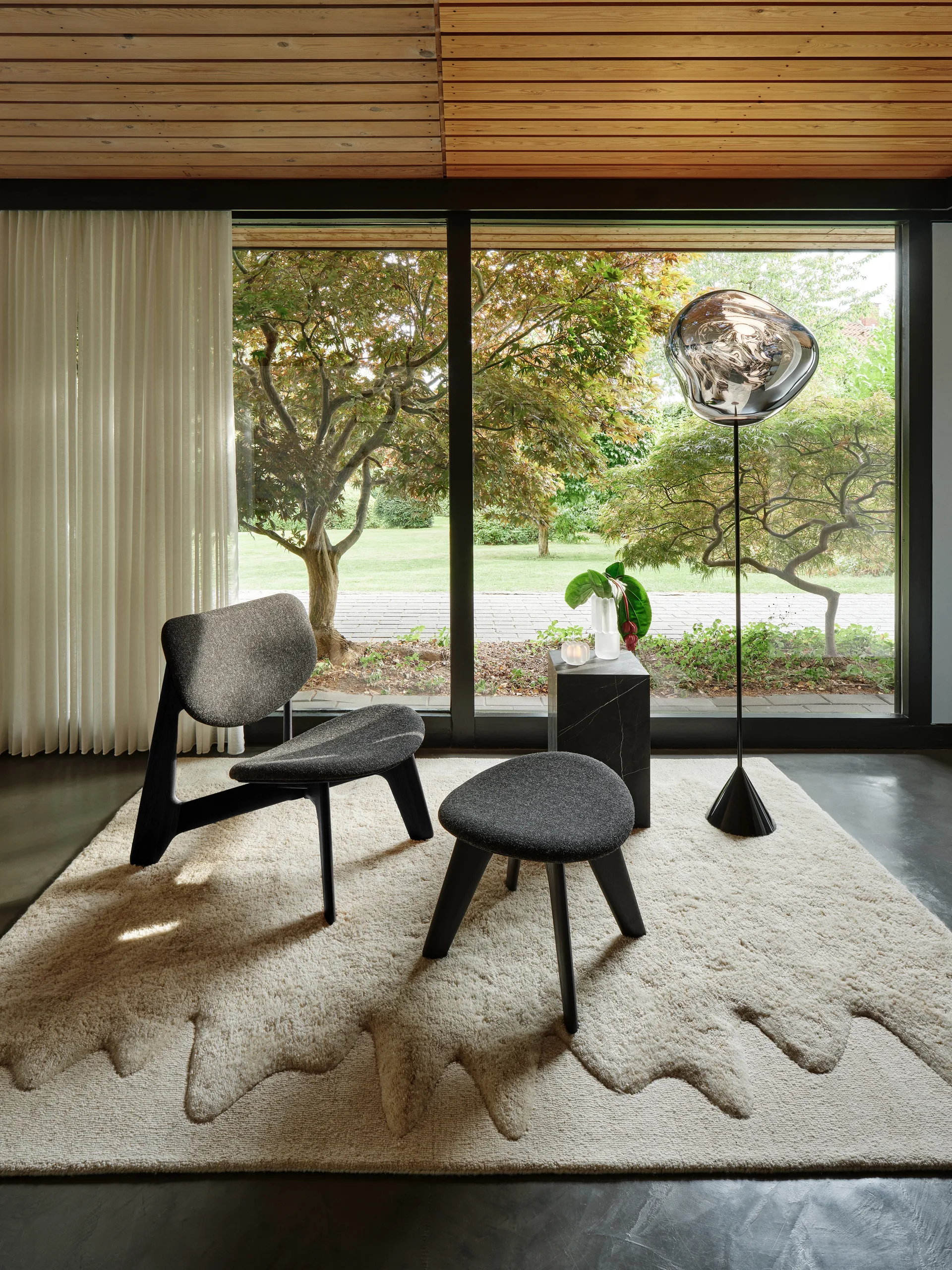 Wobble Teppich, Natural, 200x300 cm Tom Dixon