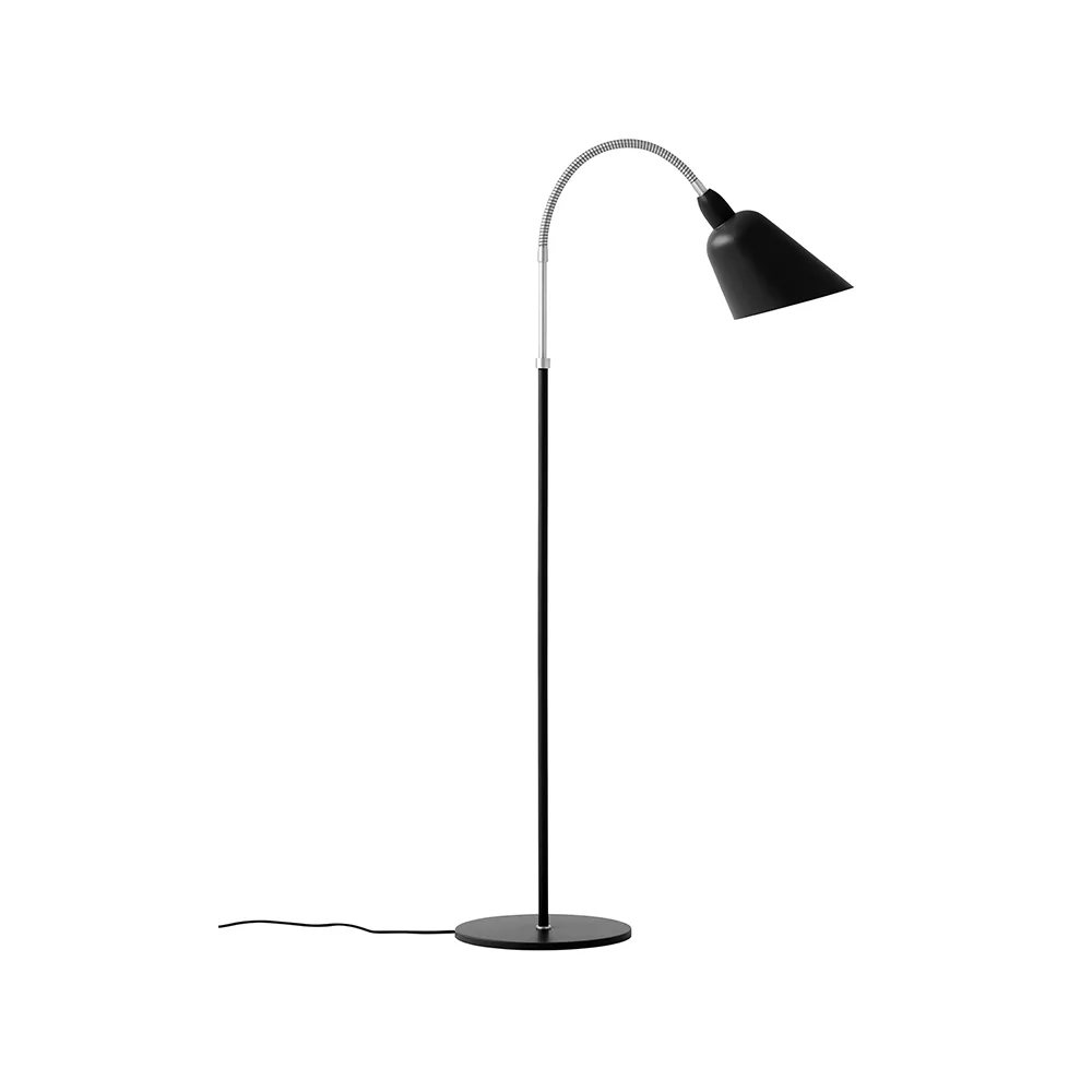 Bellevue AJ7 Floor lamp, Black/steel &Tradition