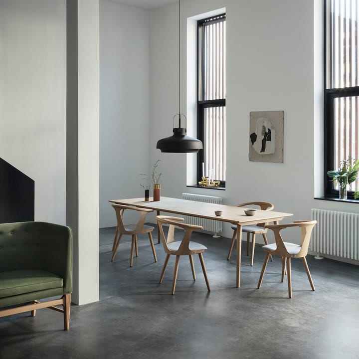 Copenhagen pendant SC8, matte black (black) &Tradition