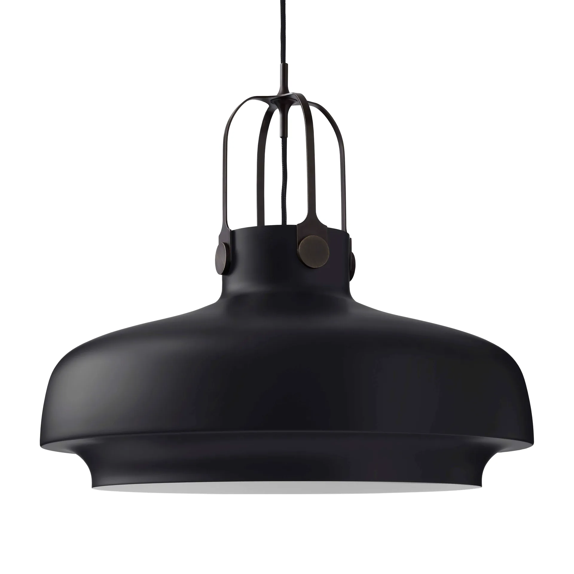 Copenhagen Pendelleuchte SC8, Matt black (schwarz) &Tradition
