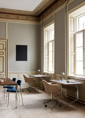 Flowerpot portabel bordslampa VP9 - Chrome - &Tradition