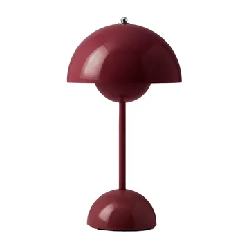 Flowerpot portabel bordslampa VP9 - Dark plum - &Tradition