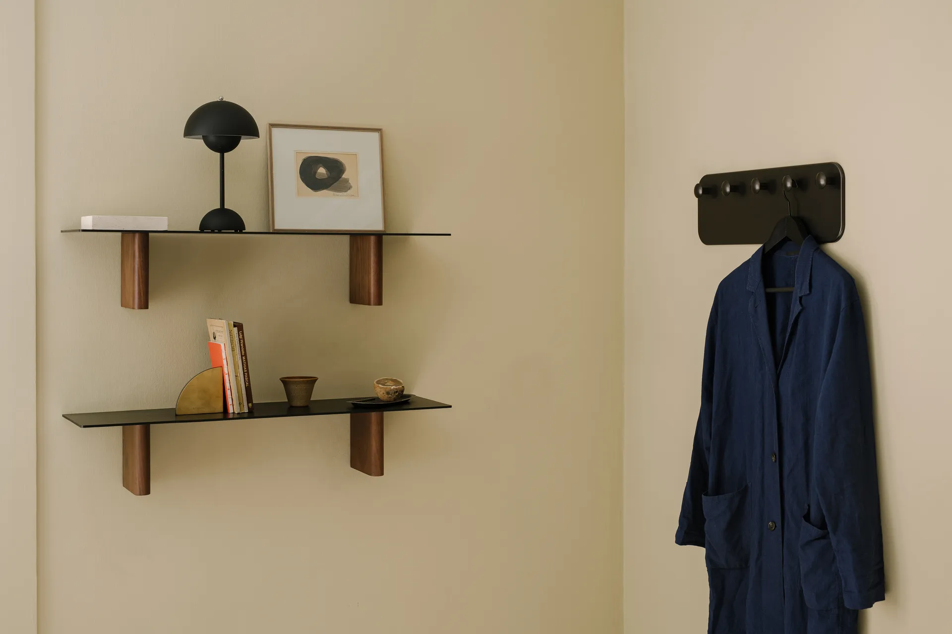 Flowerpot portabel bordslampa VP9, matt svart &Tradition