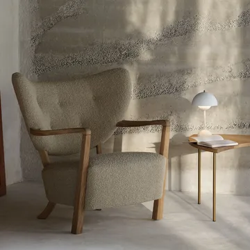 Flowerpot portabel bordslampa VP9 - matt vit - &Tradition