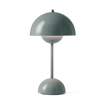 Flowerpot portabel bordslampa VP9 - Stone blue - &Tradition