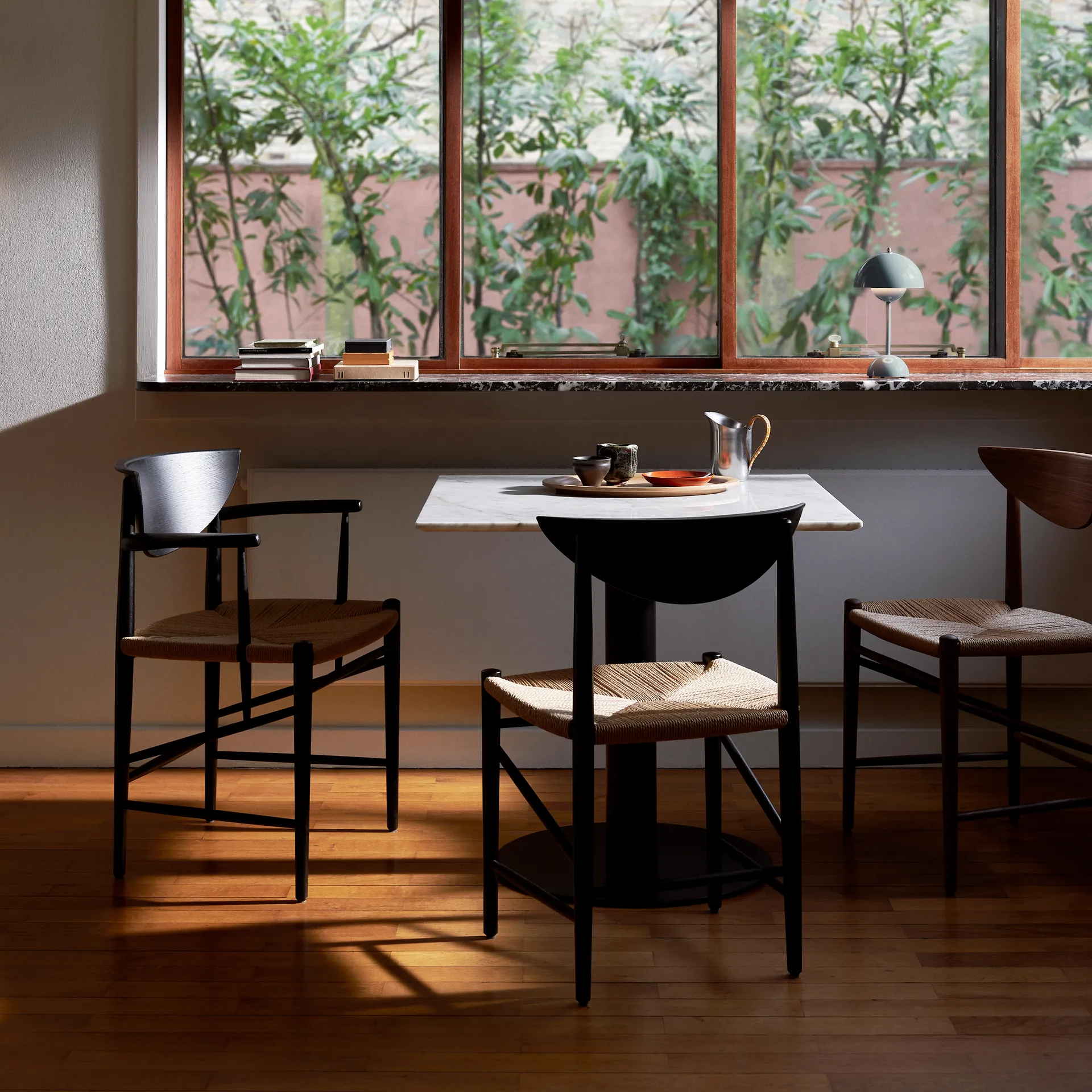 Flowerpot portabel bordslampa VP9, Stone blue &Tradition