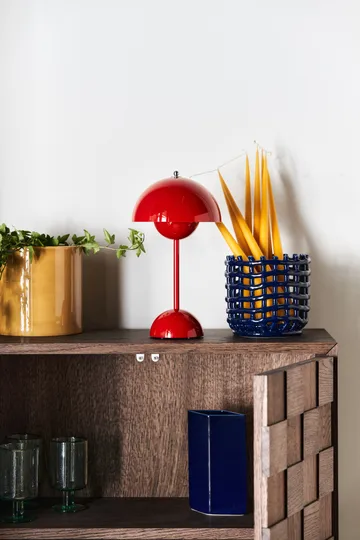 Flowerpot portabel bordslampa VP9 - Vermilion red - &Tradition
