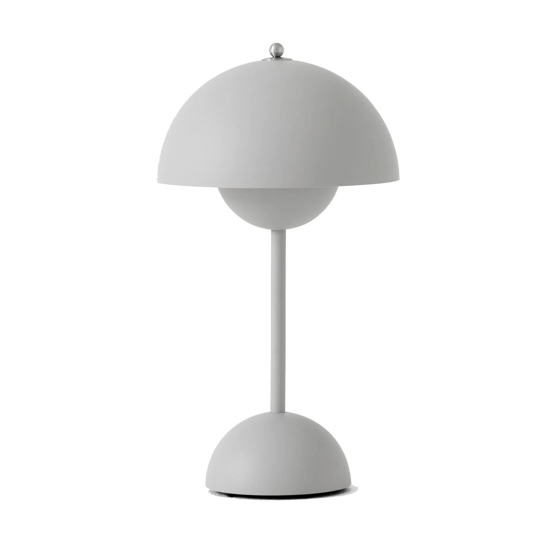 Flowerpot portable bordslampa VP9, matt ljusgrå &Tradition