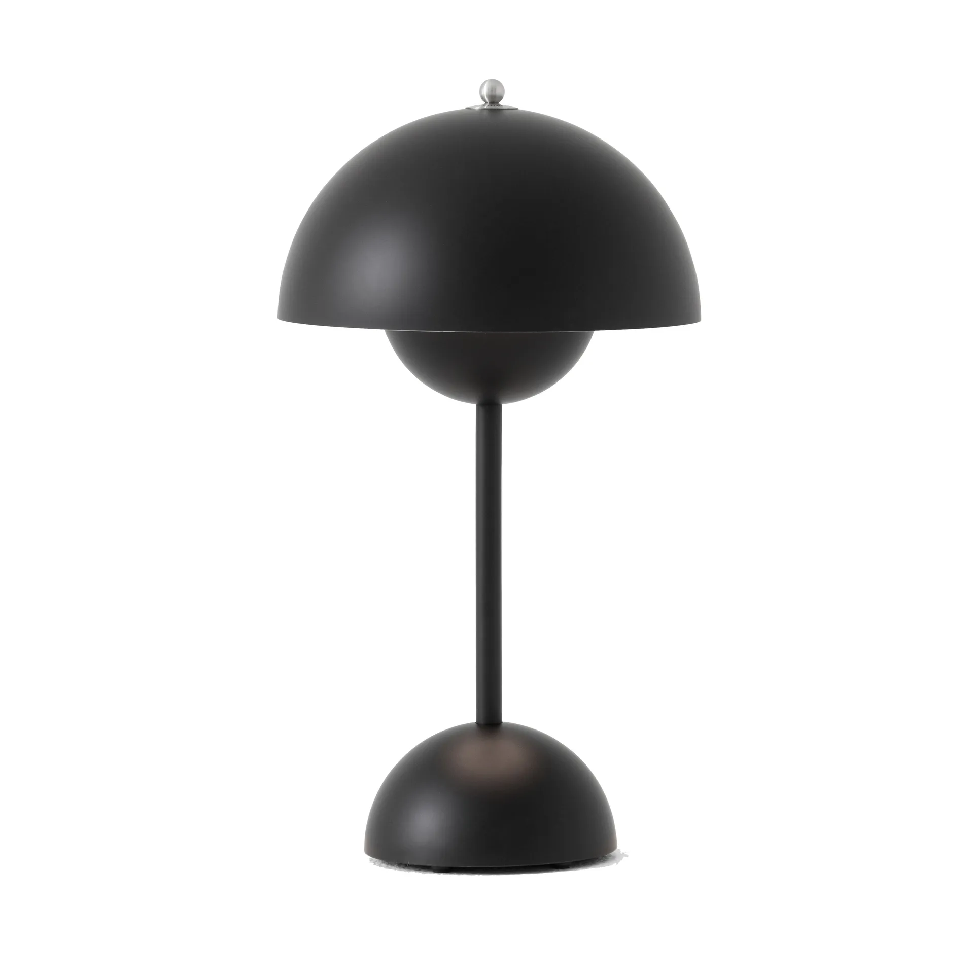 Flowerpot portable Tischleuchte VP9, Matt black &Tradition