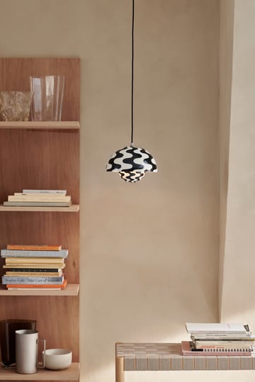 Flowerpot VP1 pendant lamp - Black-white pattern - &Tradition