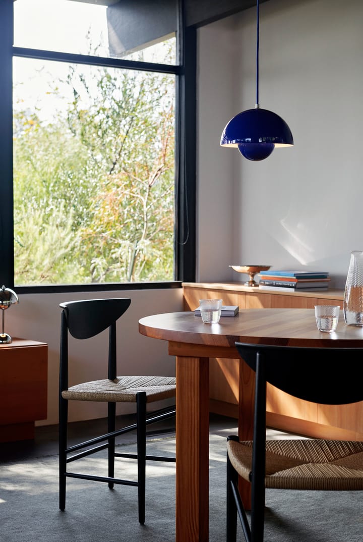 Flowerpot VP1 pendant lamp, Cobalt blue &Tradition