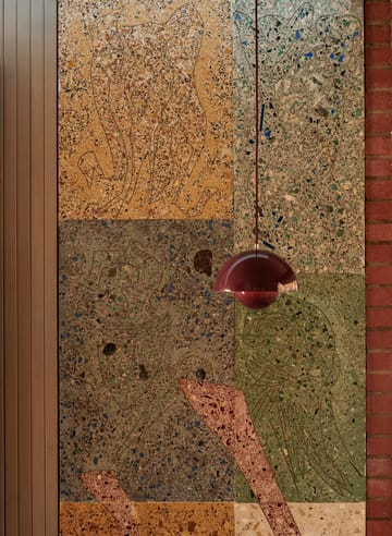 Flowerpot VP1 pendant lamp - Dark plum - &Tradition