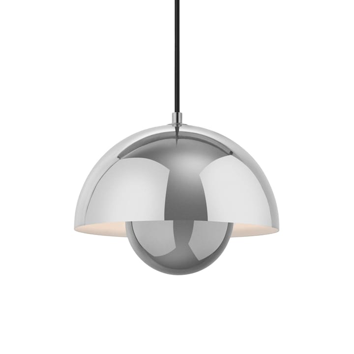 Flowerpot VP1 Pendelleuchte - Chrome-plated - &Tradition