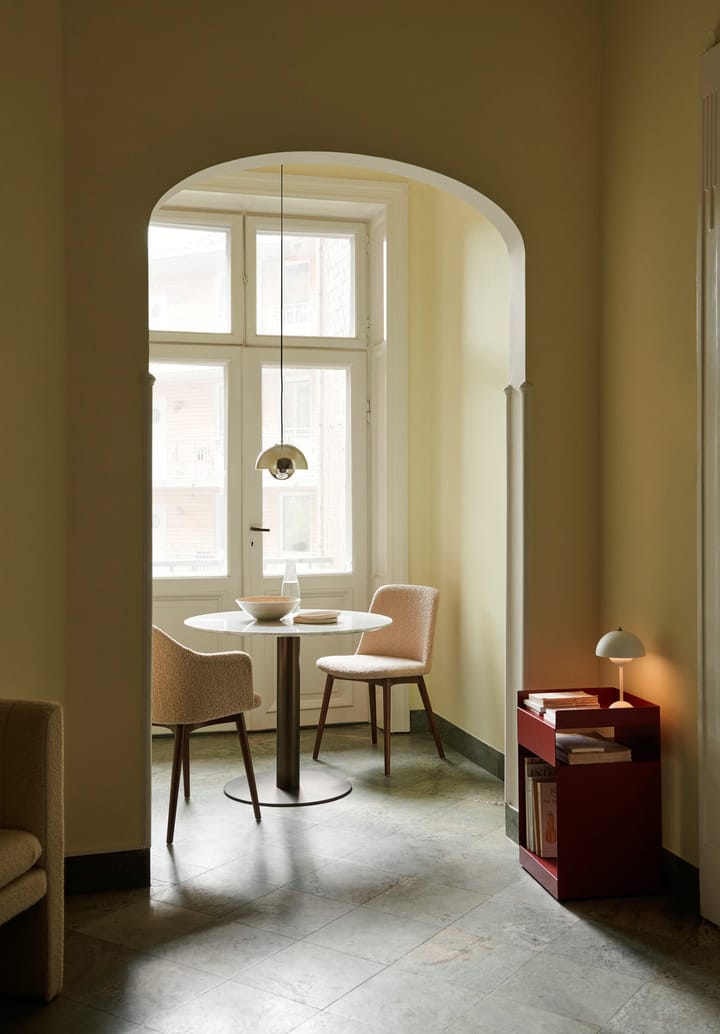 Flowerpot VP1 Pendelleuchte, Chrome-plated &Tradition