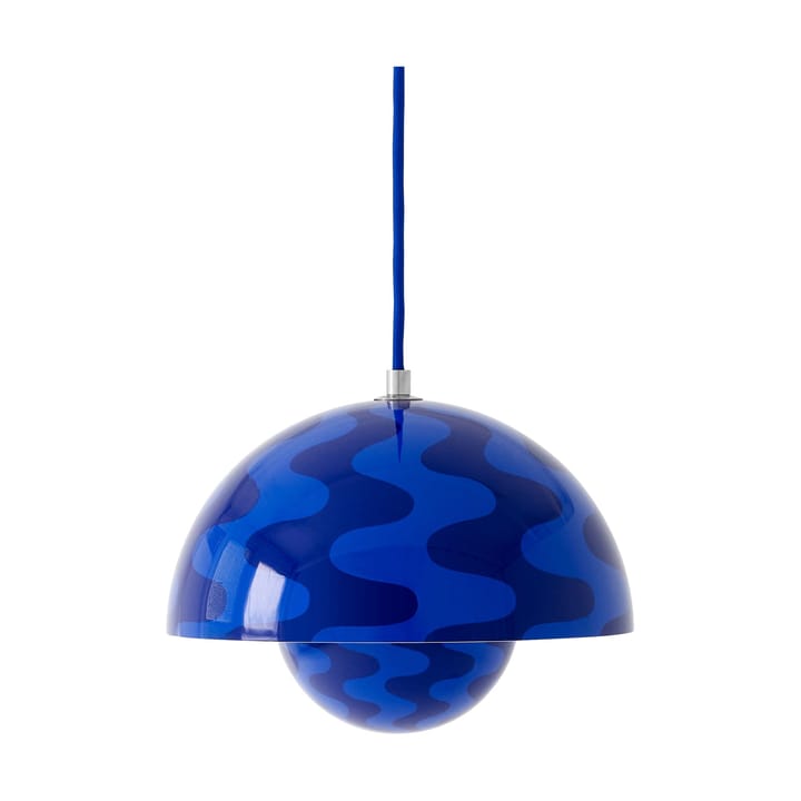 Flowerpot VP1 Pendelleuchte - Cobalt blue-Twilight blue - &Tradition