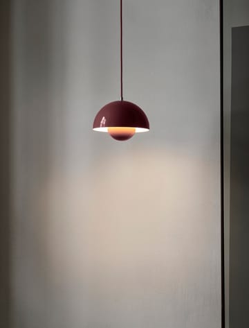 Flowerpot VP1 Pendelleuchte - Dark plum - &Tradition