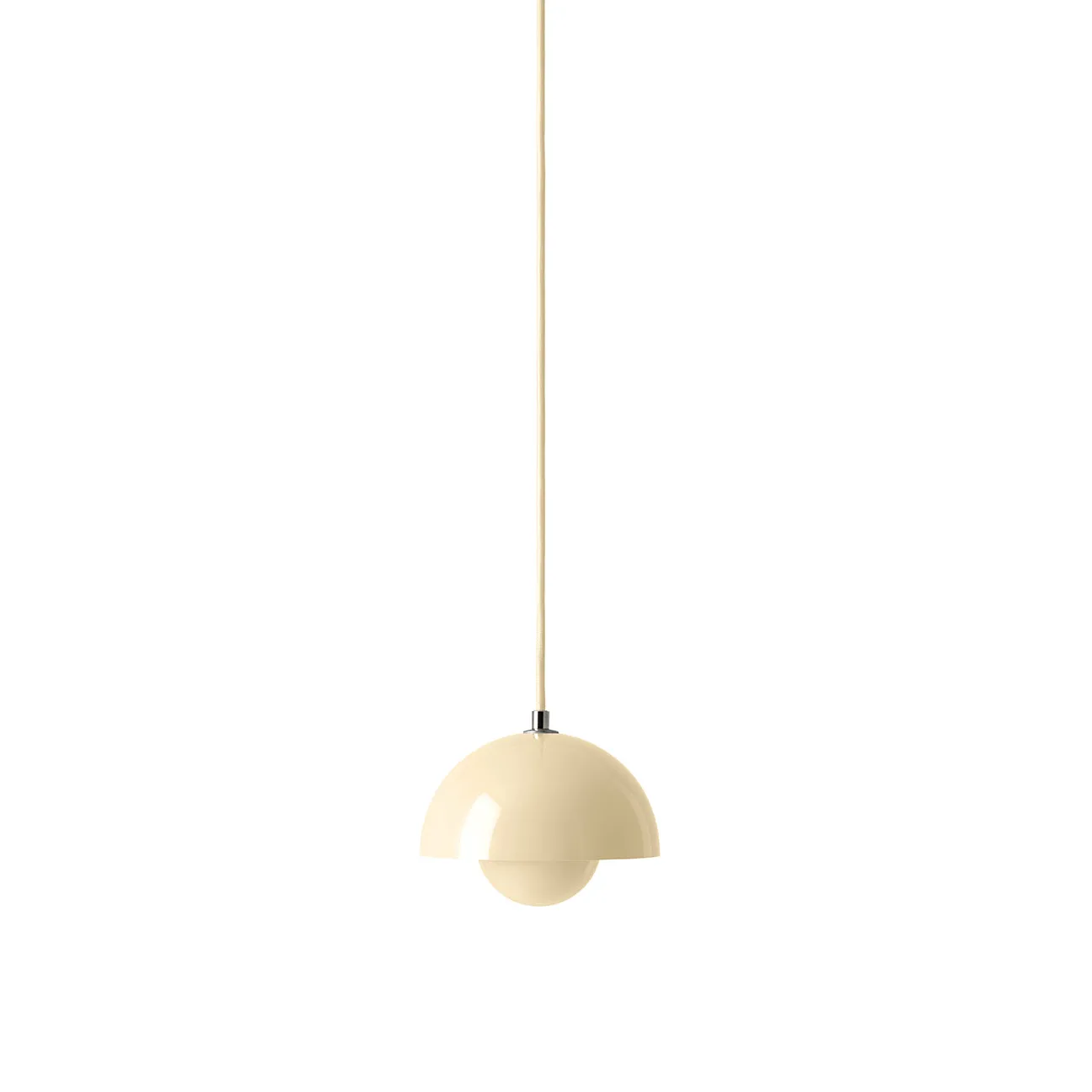 Flowerpot VP10 pendant lamp, Ivory &Tradition