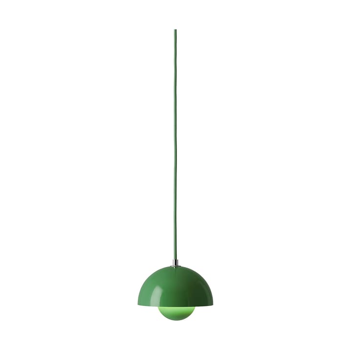 Flowerpot VP10 pendant lamp, Signal green &Tradition