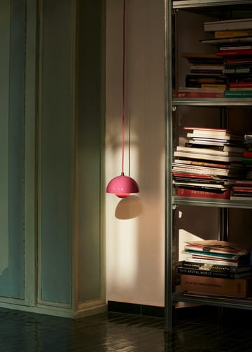 Flowerpot VP10 pendant lamp - Tangy pink - &Tradition