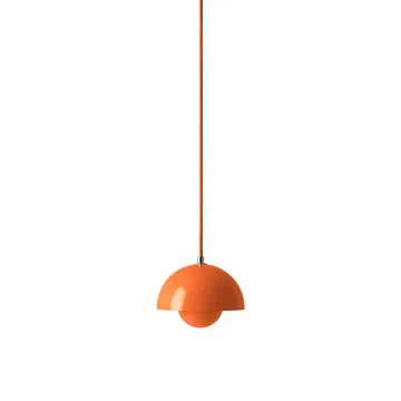 Flowerpot VP10 pendant lamp - Zesty orange - &Tradition