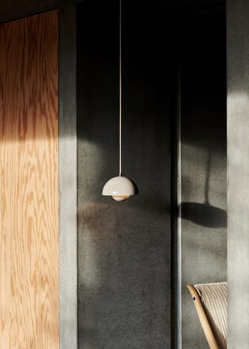 Flowerpot VP10 pendel - Grey beige - &Tradition