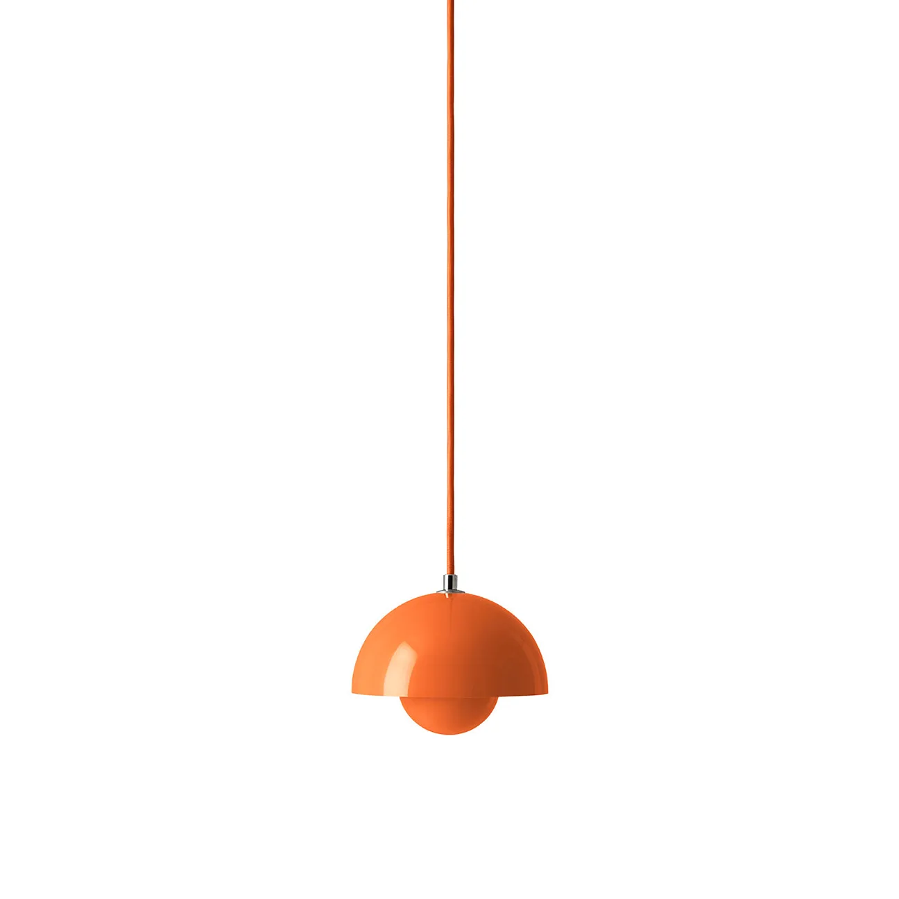 Flowerpot VP10 Pendelleuchte, Zesty orange &Tradition