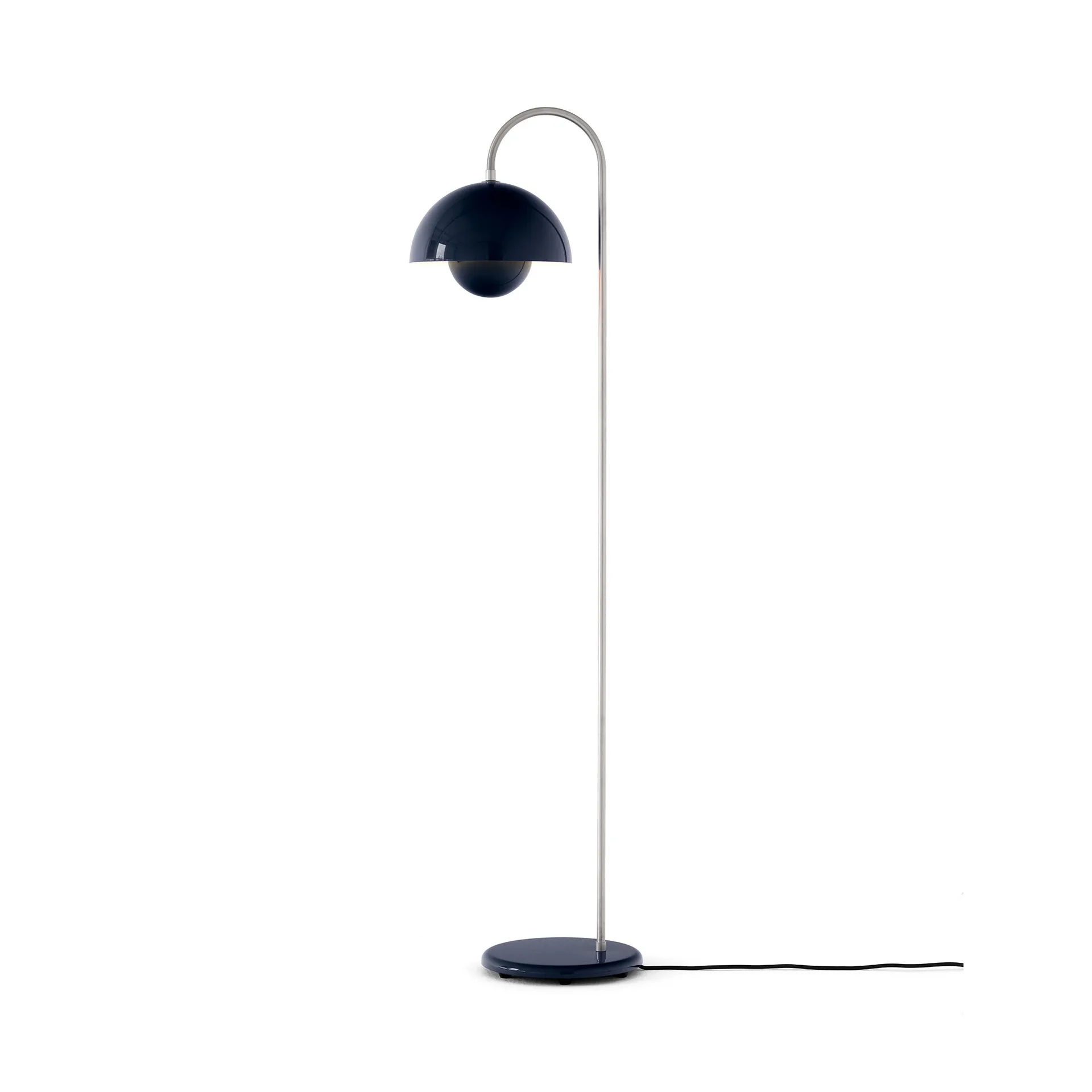 Flowerpot VP12 golvlampa, Steel blue &Tradition