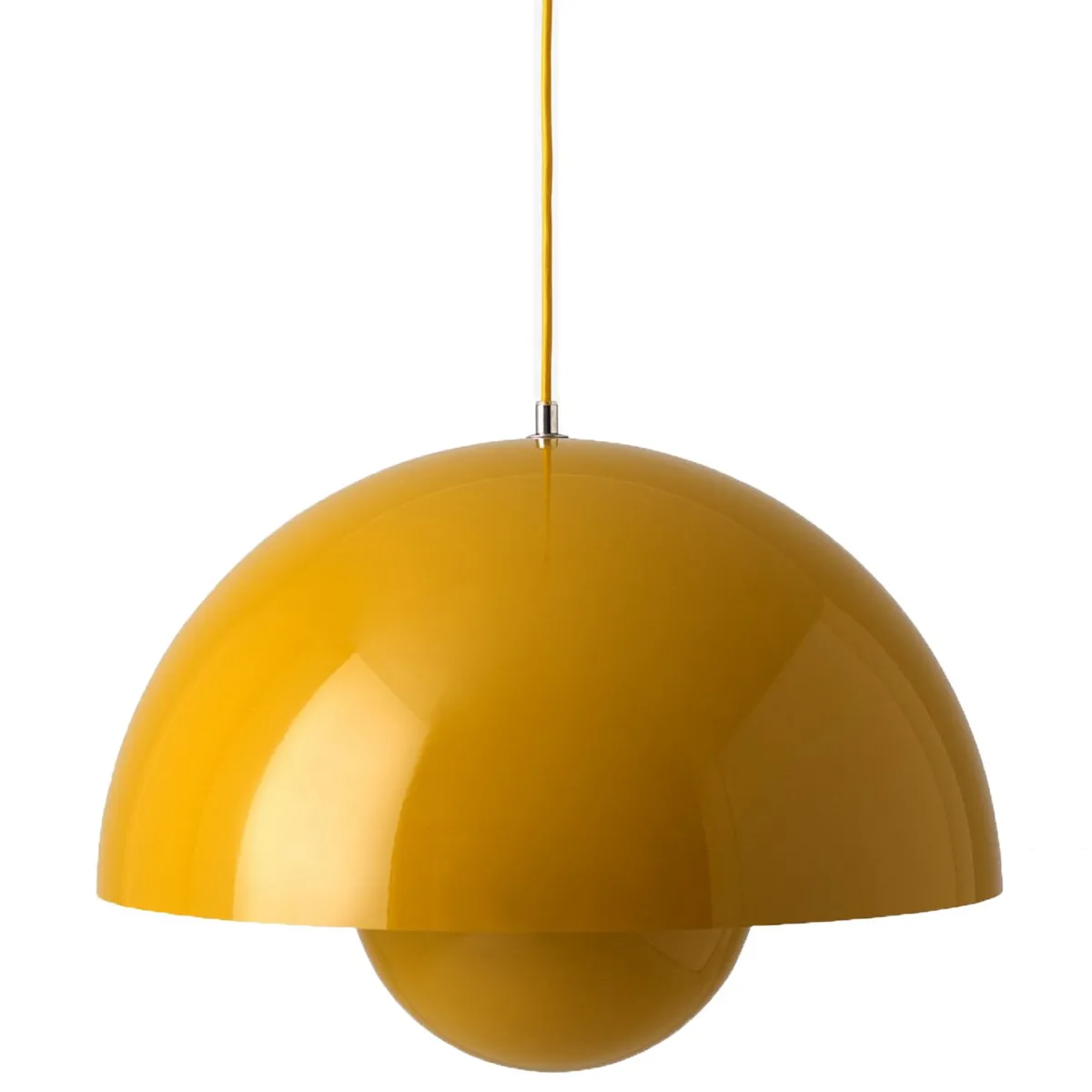 &Tradition Flowerpot VP2 pendant lamp big mustard