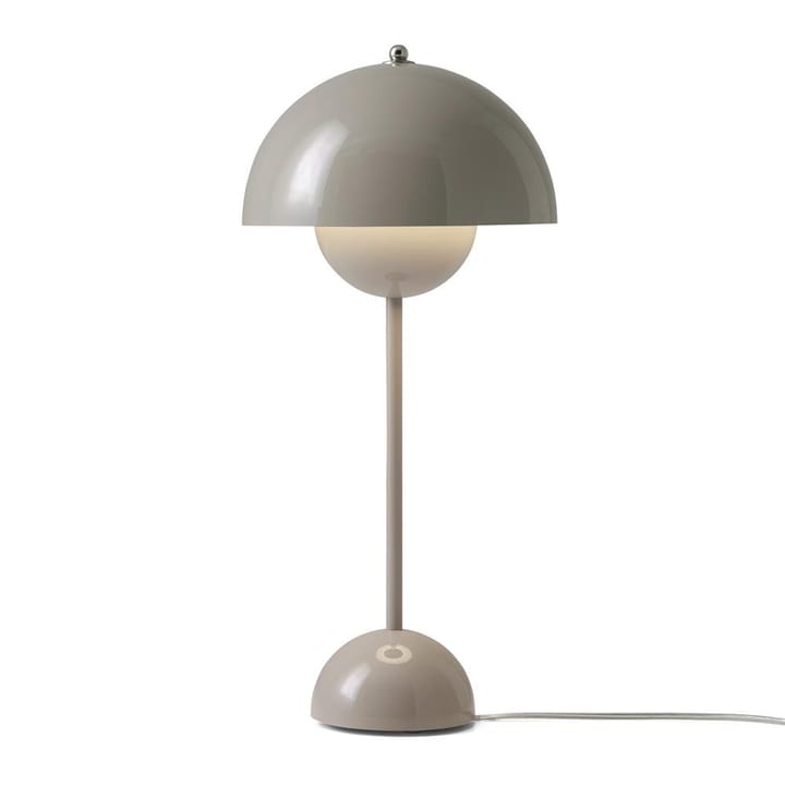 Flowerpot VP3 bordslampa, grå-beige &Tradition