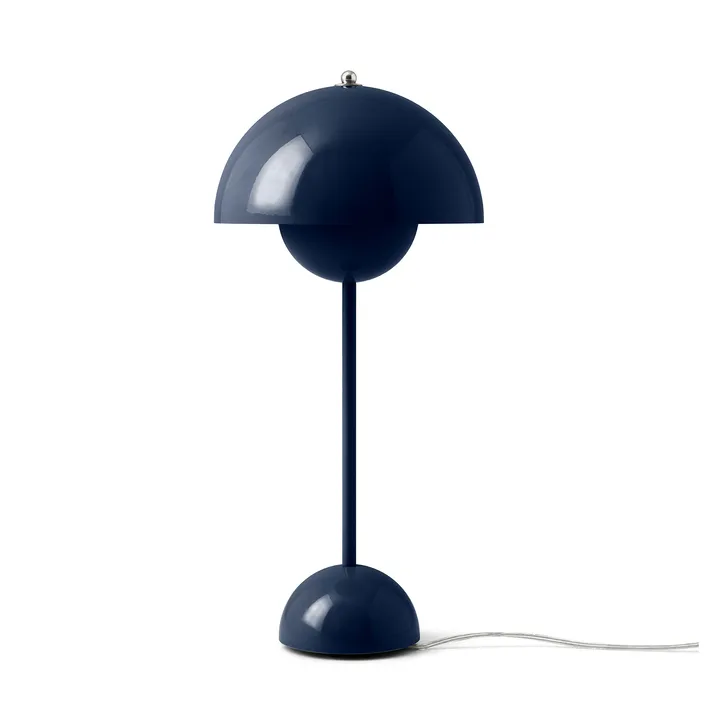 FlowerPot VP3 table lamp - Steel blue - &Tradition