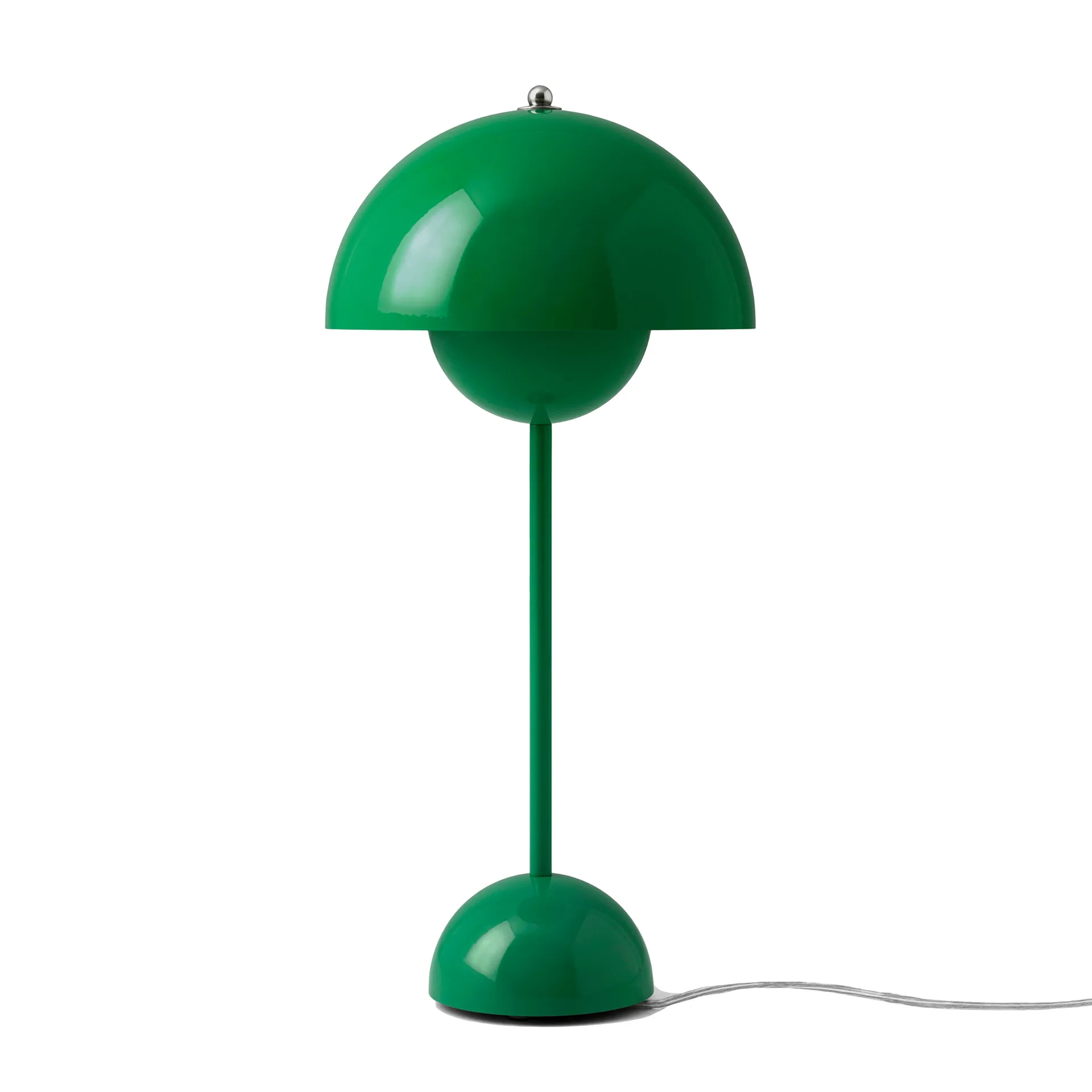 FlowerPot VP3 Tischleuchte, Signal green &Tradition