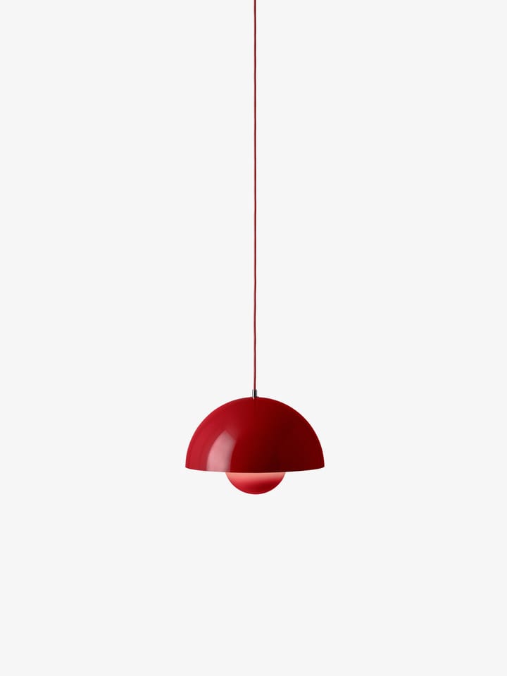 Flowerpot VP7 pendant lamp, Vermilion red &Tradition