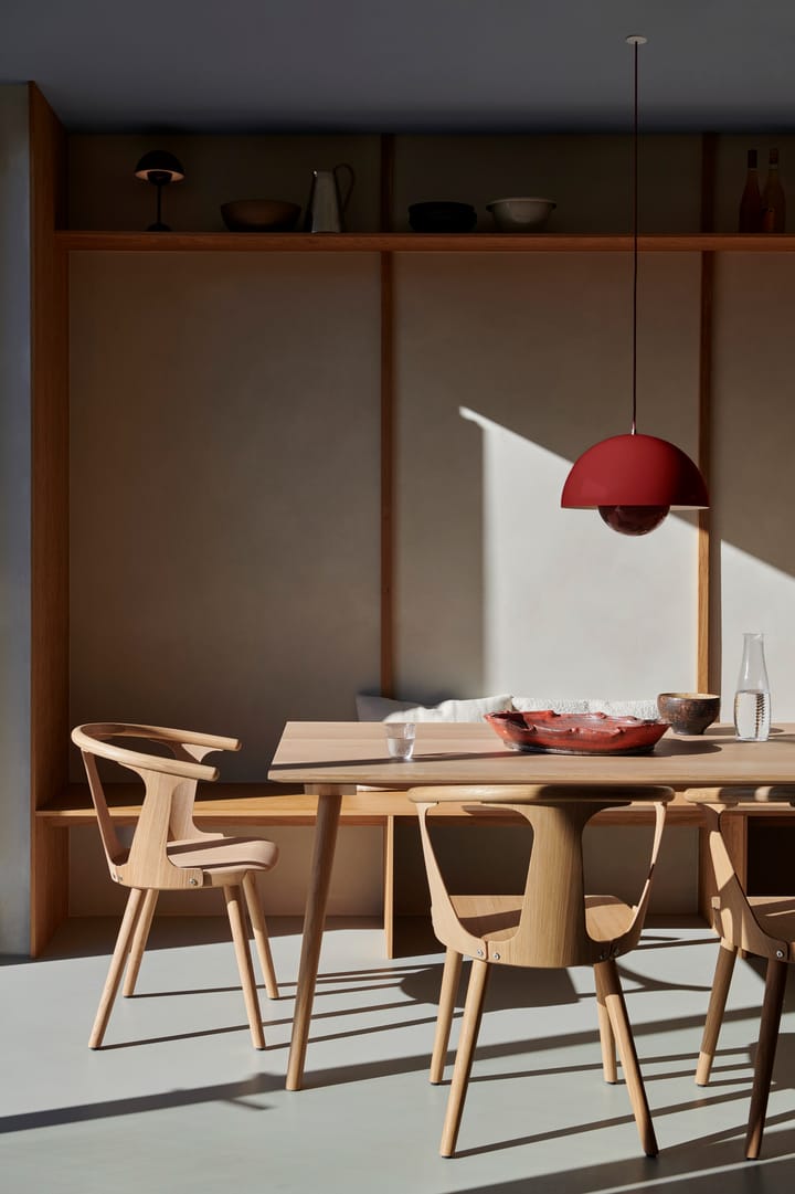 Flowerpot VP7 pendant lamp, Vermilion red &Tradition