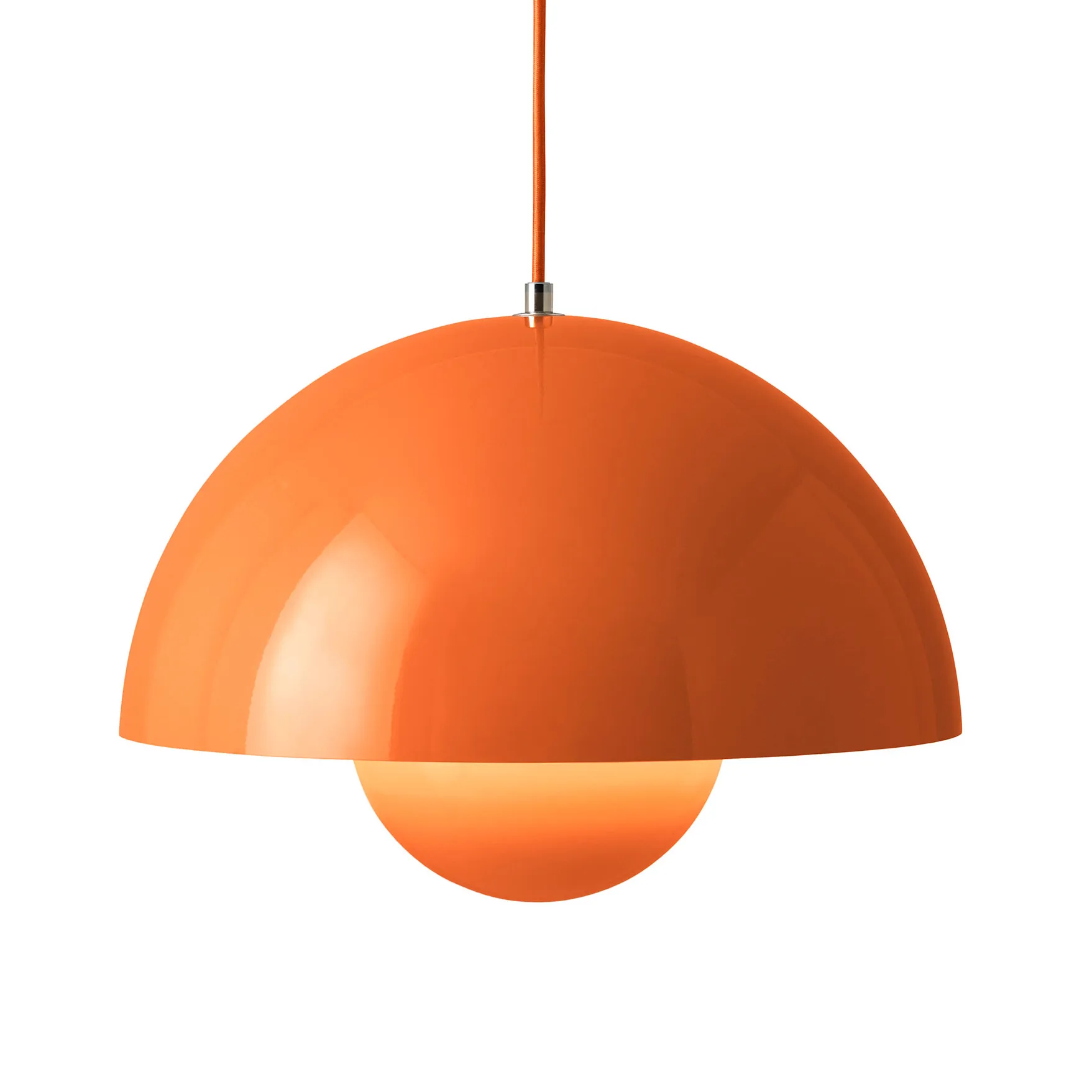 Flowerpot VP7 pendant lamp, Zesty orange &Tradition